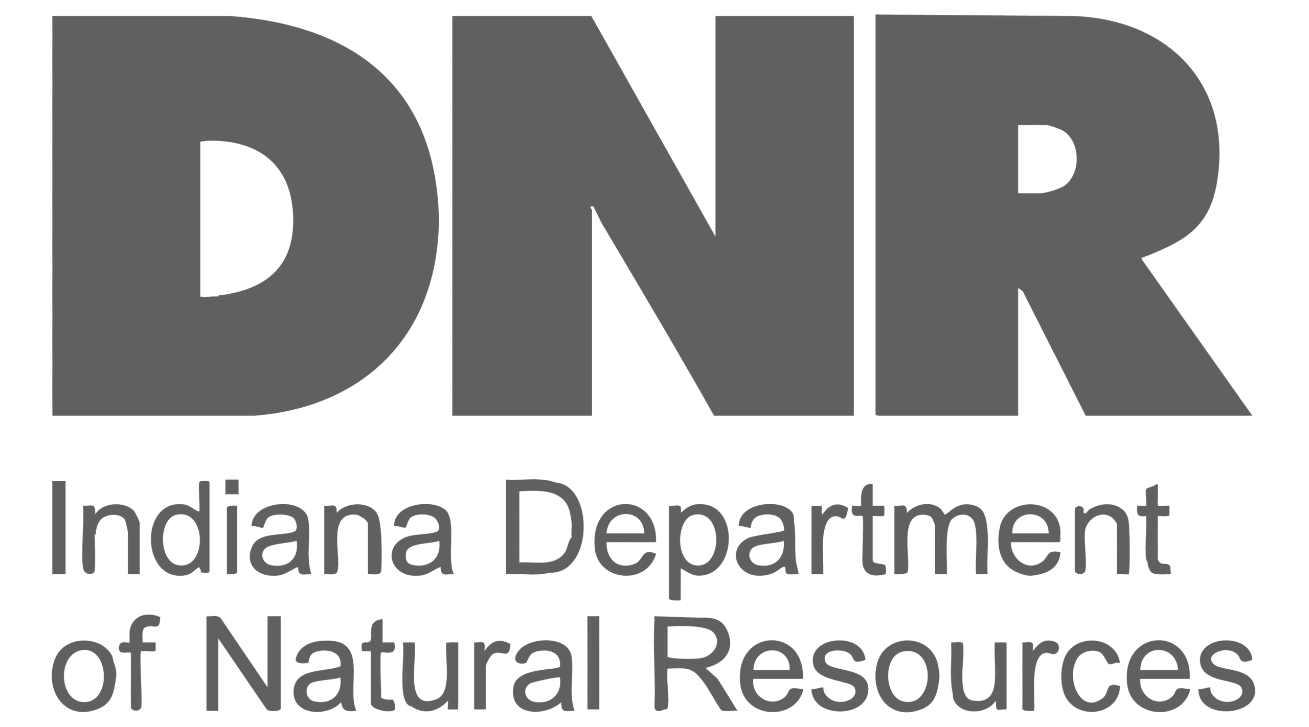 Indiana Department of Natural Resources logo associated with conservation, habitat restoration, and environmental land management.